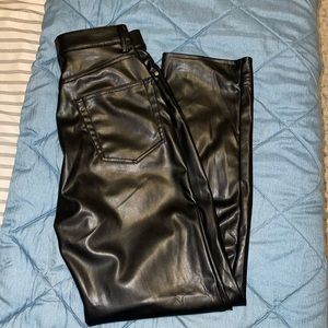Leather pants
